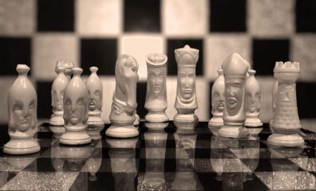 chess, black and white, chess game, chess pieces, chess, chess, chess, chess, chess